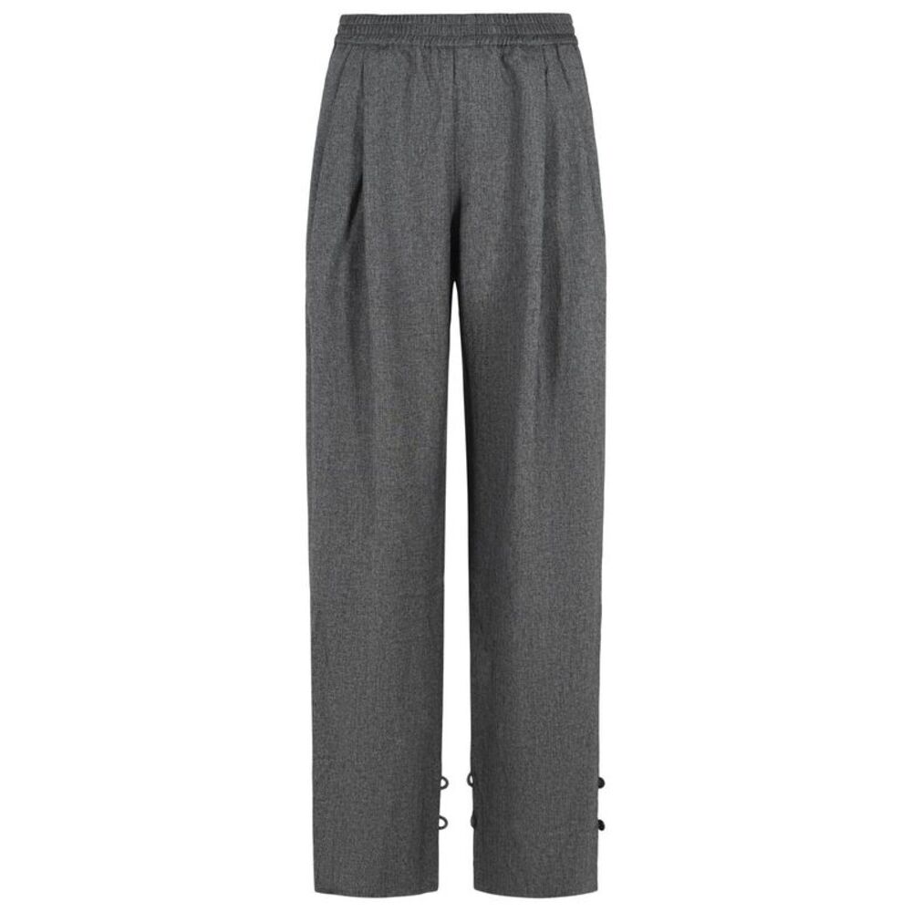 The Andamane 'Renee' Grey Polyester Pants Women